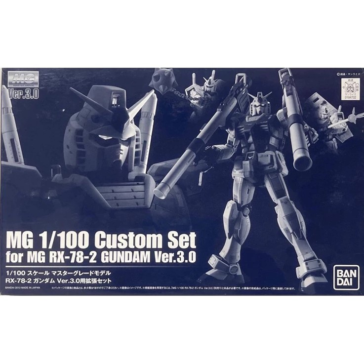 【พร้อมส่ง】P-BANDAI MG 1/100 Custom Set For Mg Rx-78-2 Gundam Ver.3.0 : 451Toy Collect