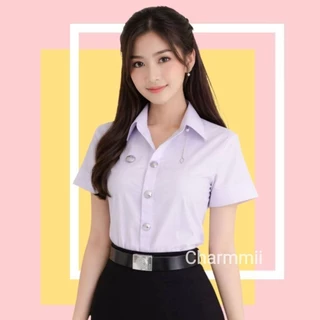 ชุดนักเรียนกศน.สกร ชุดเข็มขัดกระดุมกศน.สกร