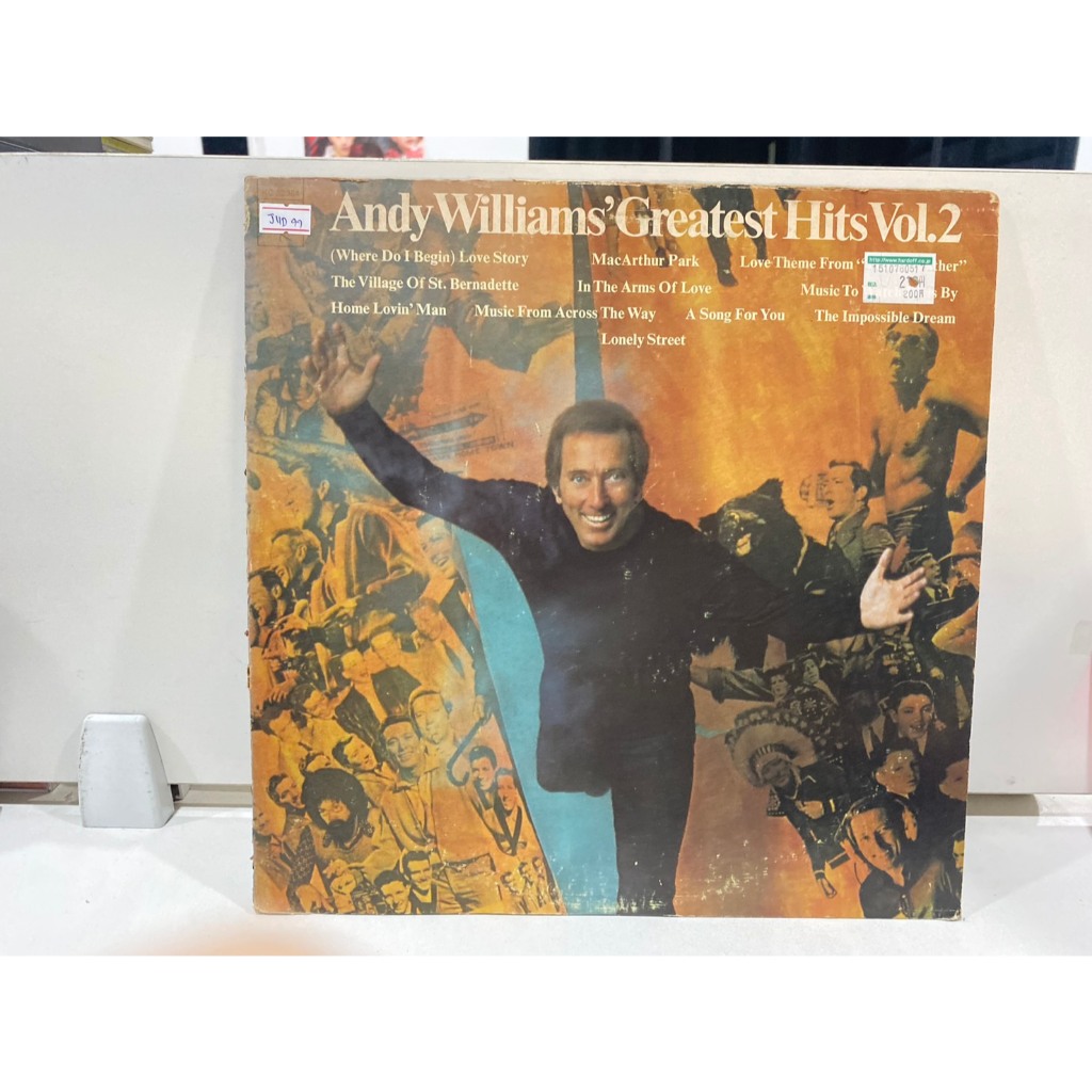 1LPVinyl Records แผ่นเสียงไวนิล Andy Williams Greatest Hits Vol.2  (J6C186)