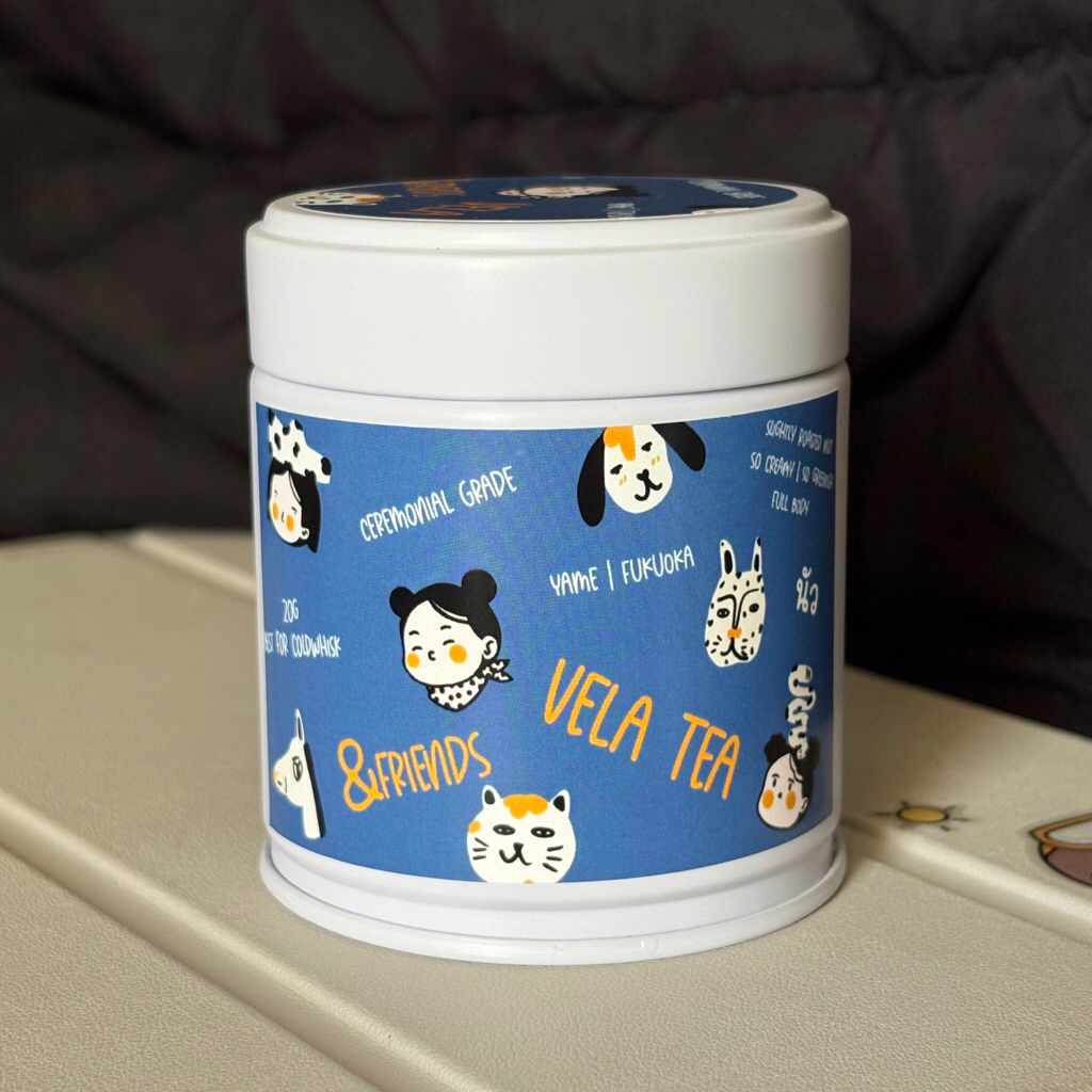 (พร้อมส่ง) Vela Tea - 💙 Vela & Friends｜🥜20g.