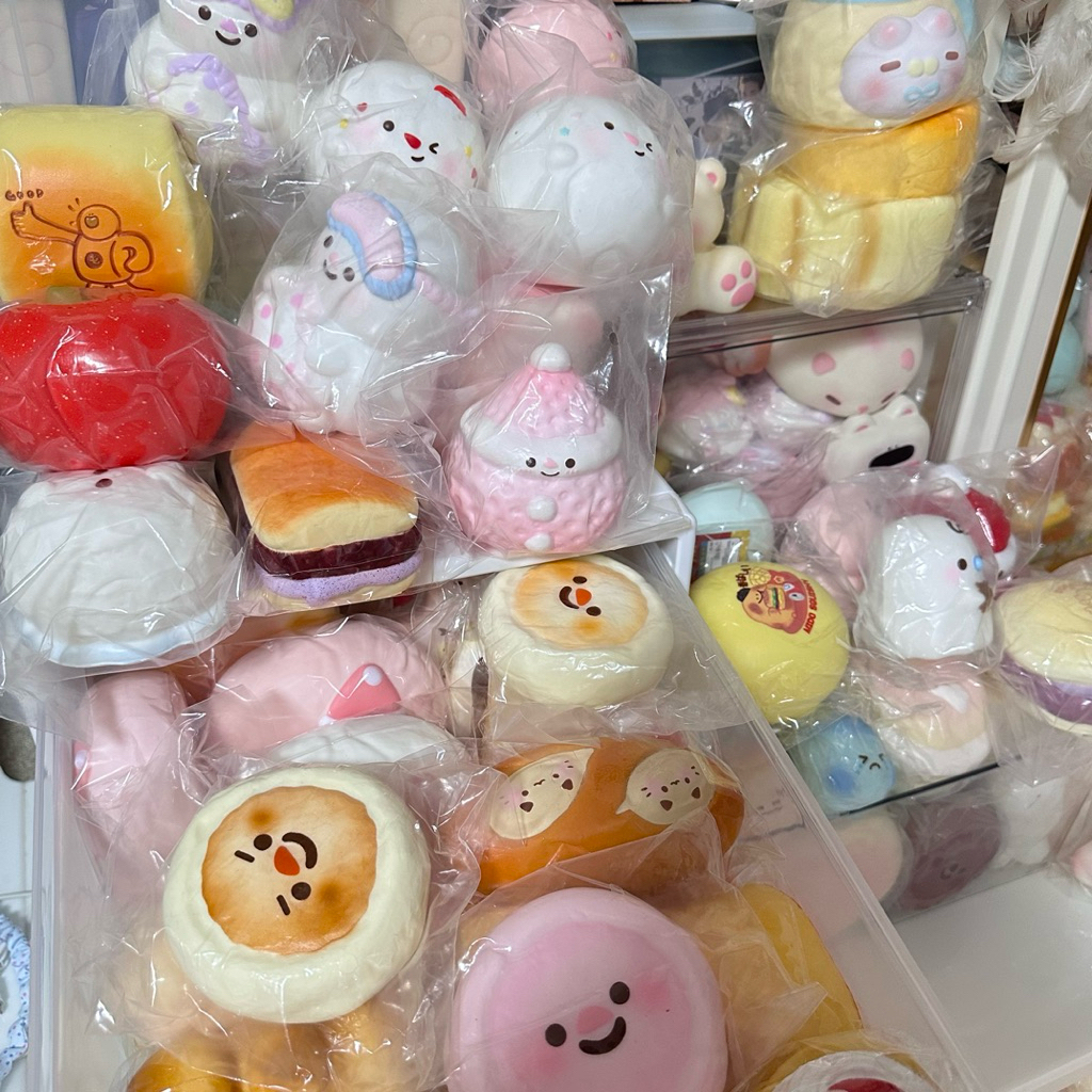 กล่องจุ่มสกุชชี่ 🎁 สินค้าเทียบ 1 / มีตนเล็กน้อย / มือ 2 ⭐️ น่ารัก นุ่มสโลว์