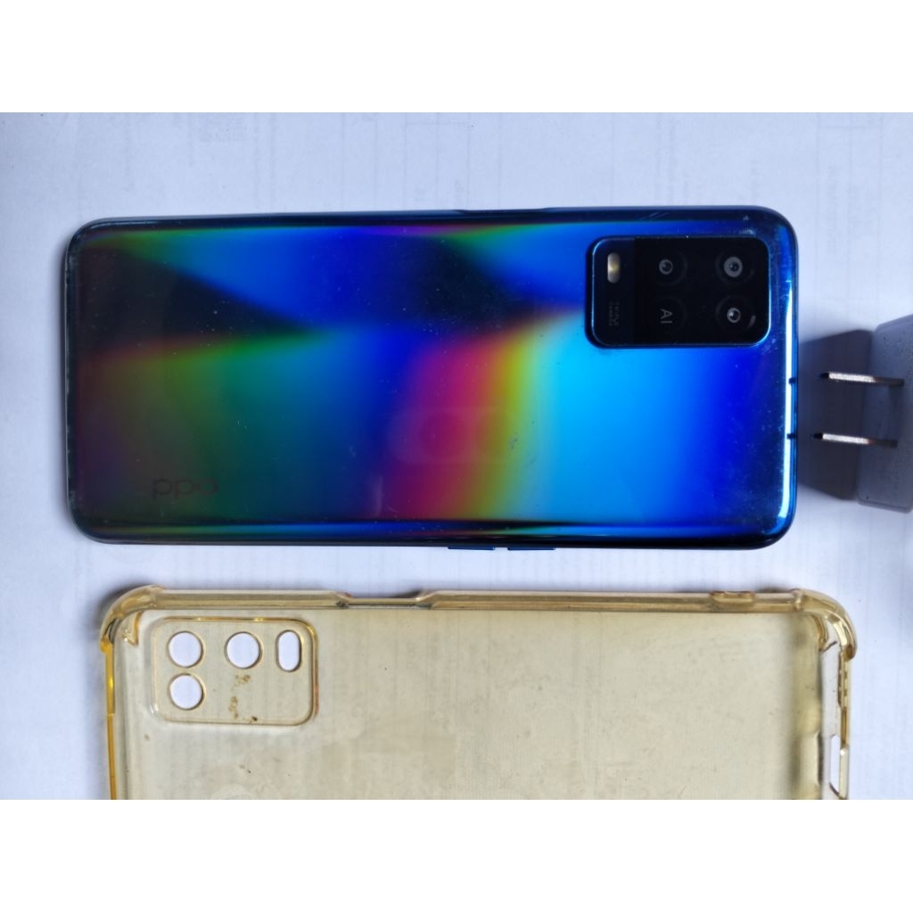 โทรศัพท์มือสองoppo a54สภาพ90เแอร์เชนตำนิเล็กน้อย