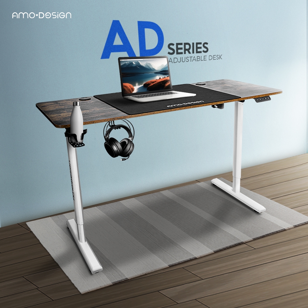 [ส่งเร็ว] AMO DESIGN AD Series โต๊ะปรับระดับไฟฟ้า Electric Standing Desk โต๊ะทำงานปรับสูงต่ำ โต๊ะเกม