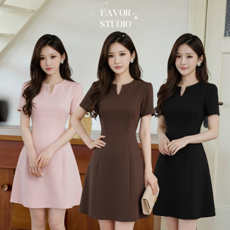 ⭐(S-6XL) ดีไซน์แขนสั้นเรียบง่ายช่วยเพิ่มความคล่องตัว ใส่แล้วดูสุภาพและเหมาะกับทุกโอกาส สินค้าพร้อมจัดส่ง⭐🌀