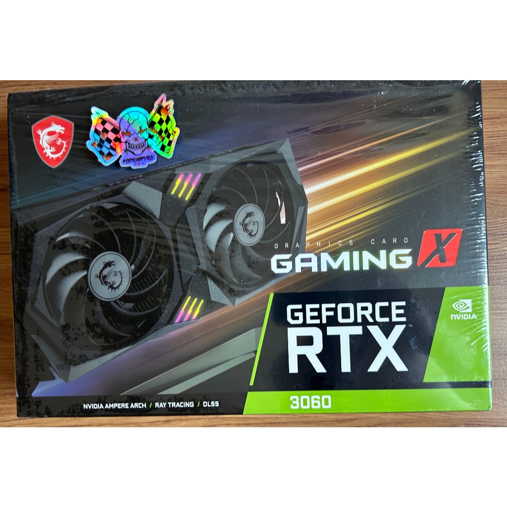 MSI GeForce RTX 3060 GAMING X 12 G : NEW IN BOX / การ์ดจอ VGA GPU RTX 3060 GDDR6 12 GB 192-Bit *ใหม่