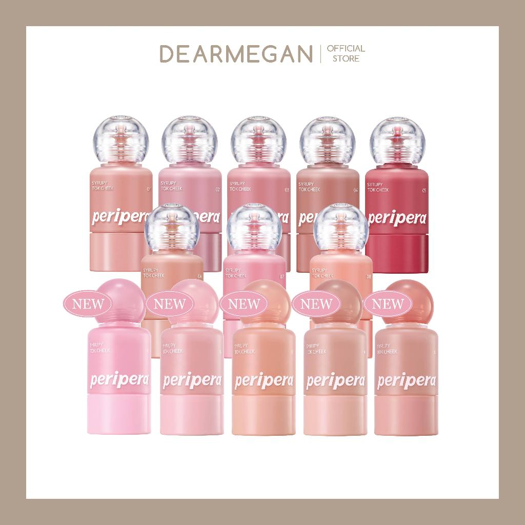 PERIPERA SYRUPY TOK CHEEK บลัชครีม เพอริเพอร่า 9 g.