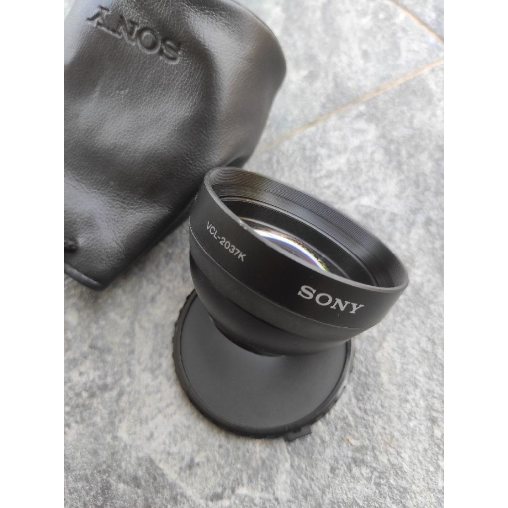 lens teleconverter sony vcl-2037k 2.0x 37mm.