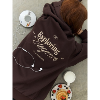 CST hood sweater สเวตเตอร์ปักลาย งานดีมากๆค่า ผ้าใส่สบายมาก