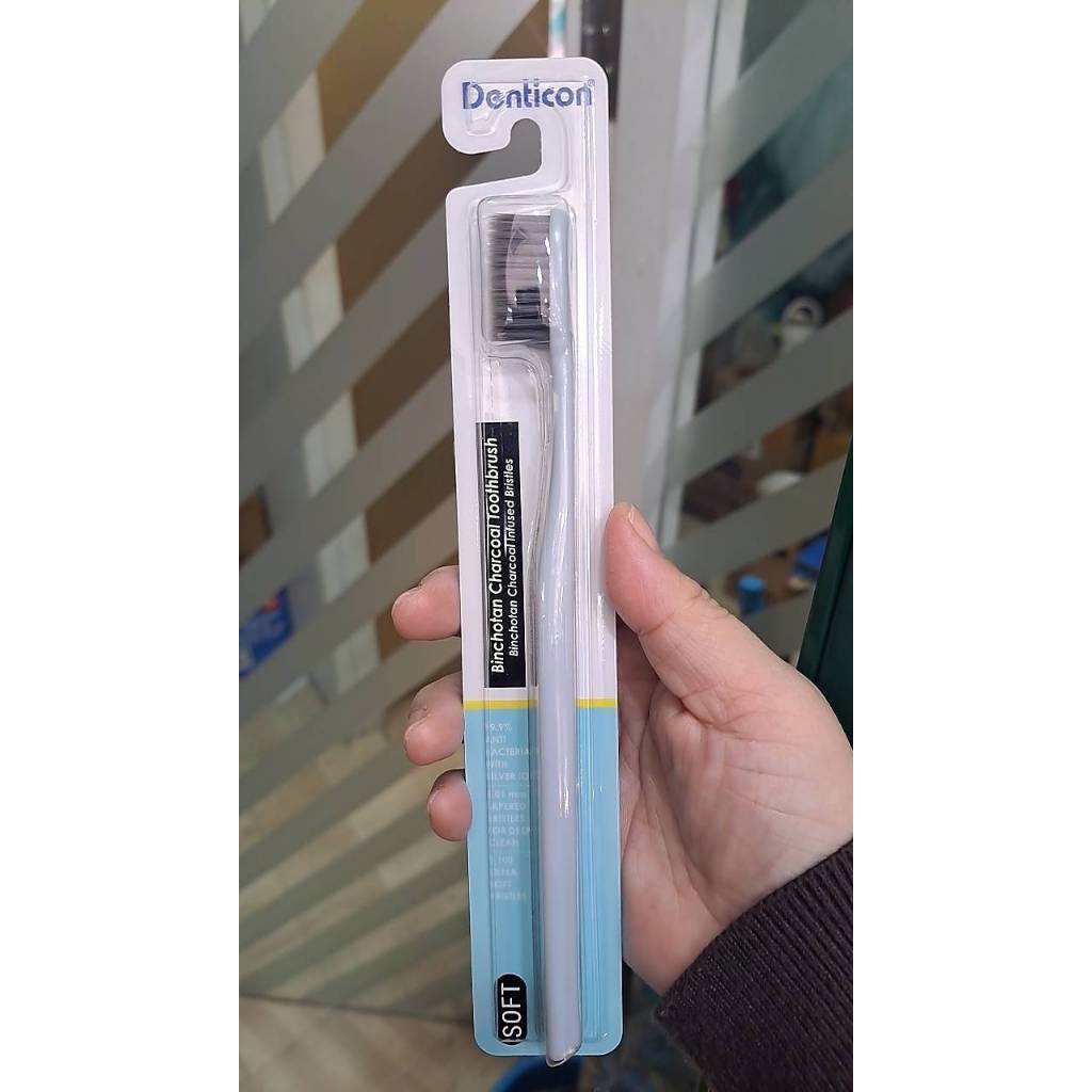 Denticon binchotan charcoal toothbrush