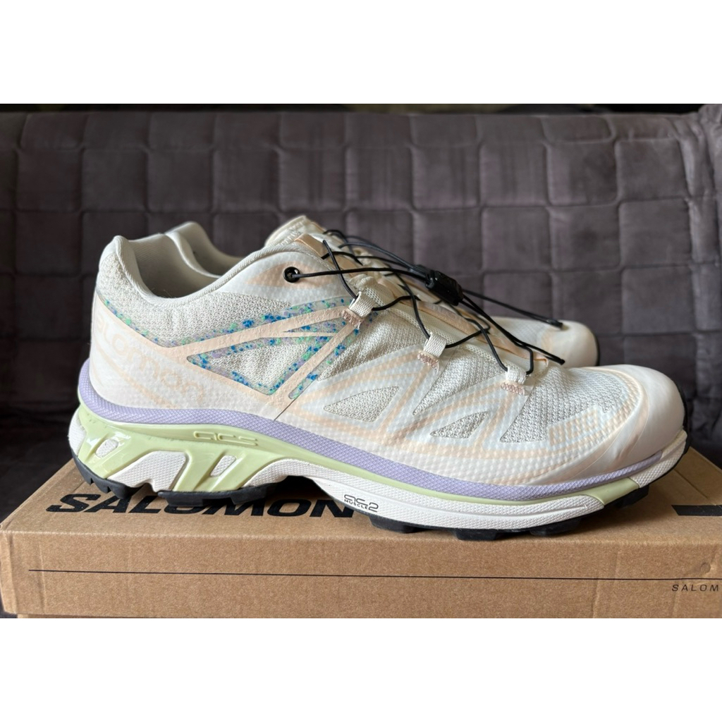 [มือสอง✨ ของแท้💯] SALOMON XT-6 MINDFUL 3 Vanilla Ice Cloud Pink Orchid Petal รองเท้า