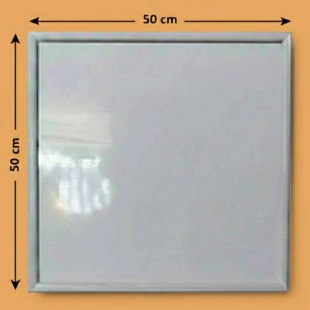 กรอบรูปสีขาว50x50cm.กรอบรูป50x50cm.สีขาว กรอบรูปติดผนัง สไตล์เกาหลี ติดได้ทั้งแนวตั้งและแนวนอน