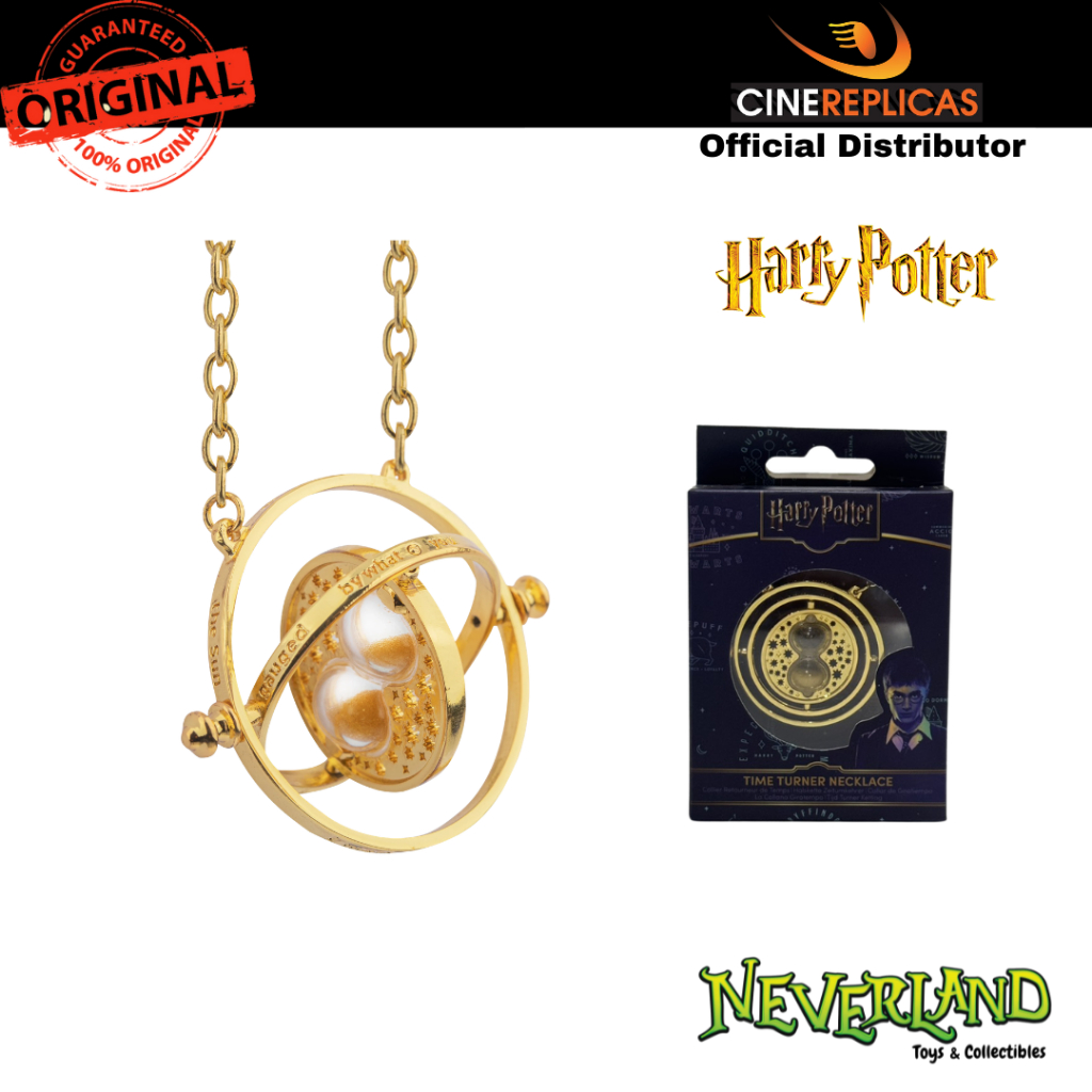(Cinereplicas) Harry Potter Hermione Time Turner Jewelry with Window Box Cinereplicas