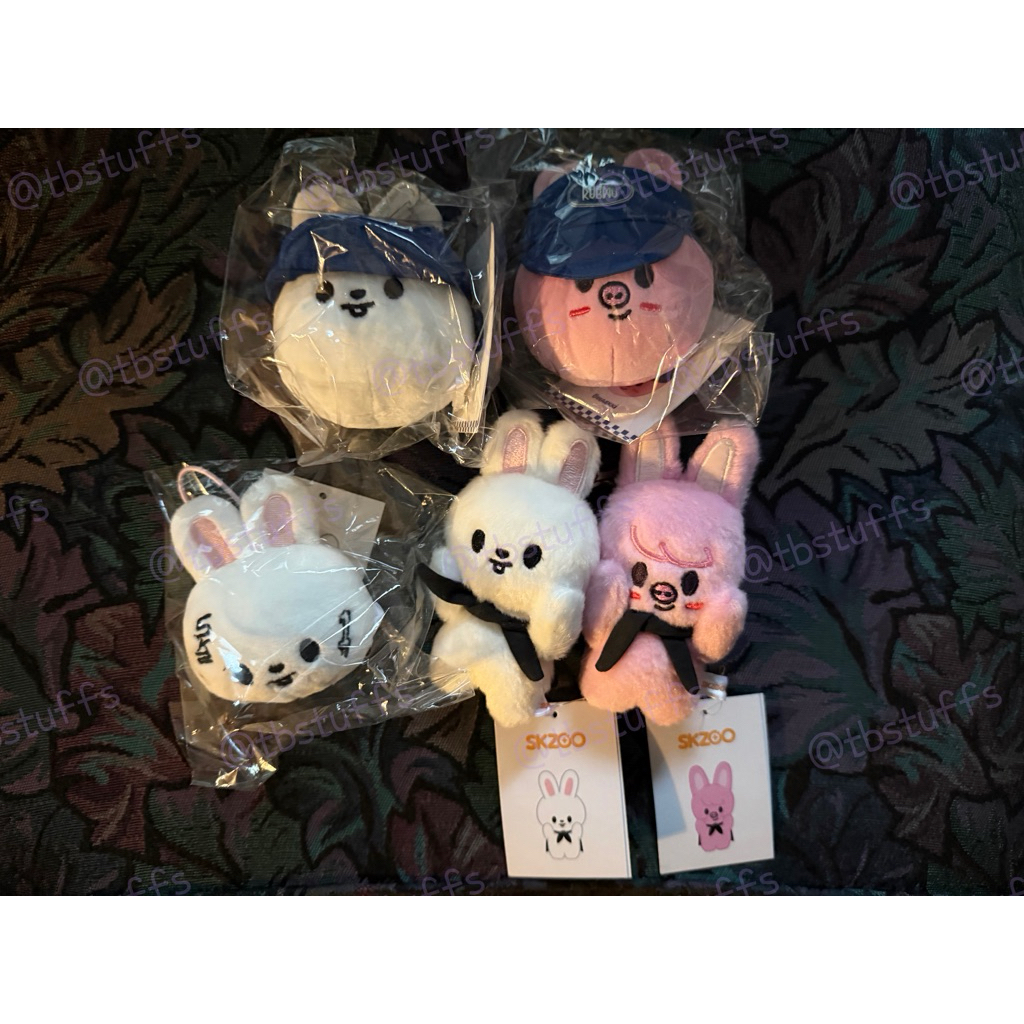 ตุ๊กตา พวงกุญแจ SKZOO MAGNET PLUSH KEYRING BABY Ver. dominATE SEOUL + SKZOO CEREMONY BALL CAP PLUSH 