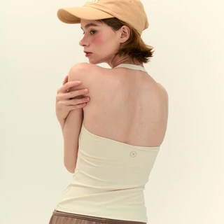 Healthyattitude.bkk - Sculpt Halter Tank เสื้อคล้องคอ เปิดหลัง