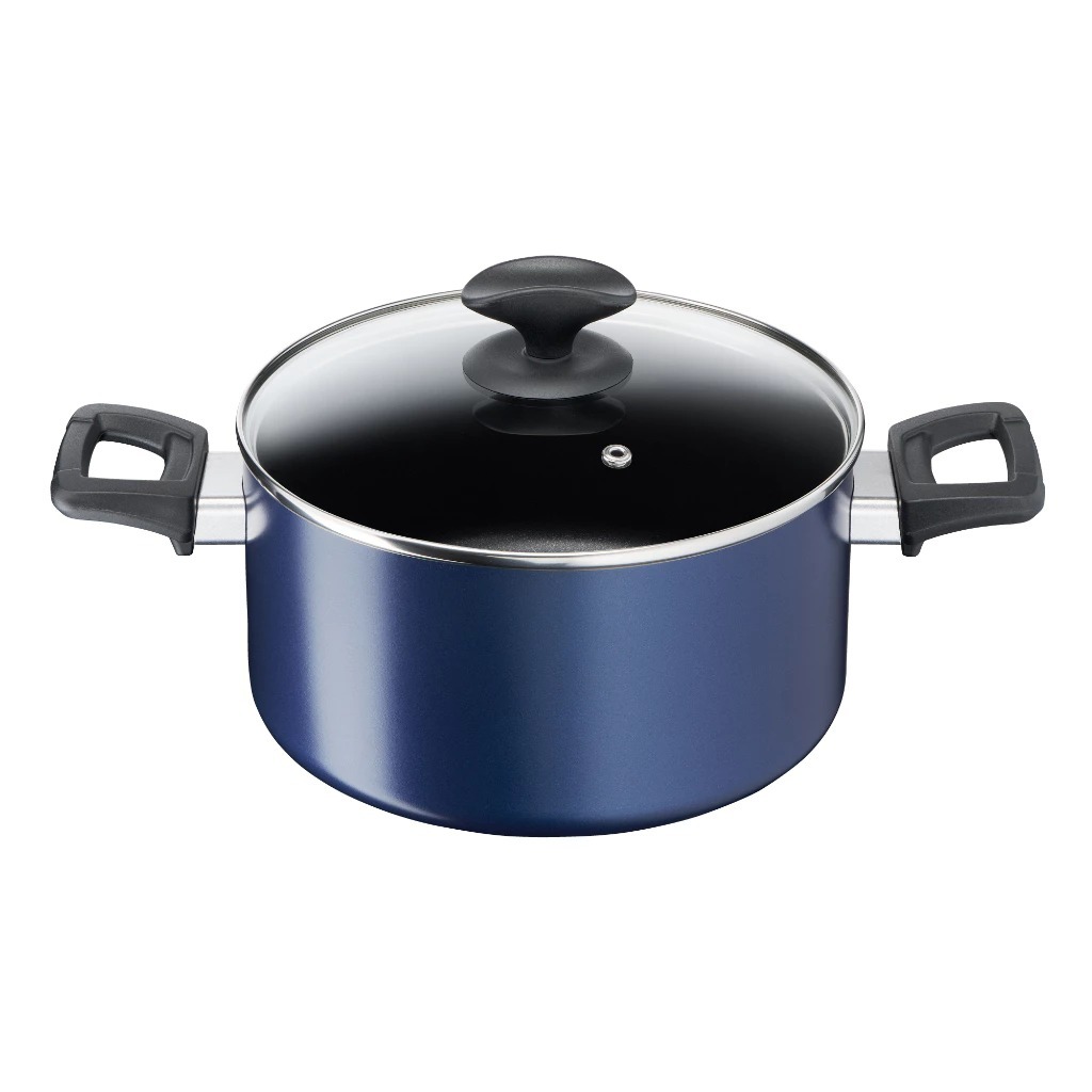TEFAL ชุดเซ็ตหม้อกระทะ Clean Cook 5 ชิ้น กระทะ 2 ชิ้น + หม้อพร้อมฝาแก้ว + ตะหลิว รุ่น B266S595 ราคา ถูกที่สุด ดีลบีเคเค แกลเลอรีภาพที่ 5