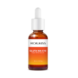 ROJUKISS Gluta Nia-C10 Triple Whitening Serum 30 ml โรจูคิส วิตามินซีเซรั่ม จัดการริ้วรอย จุดด่างดำ
