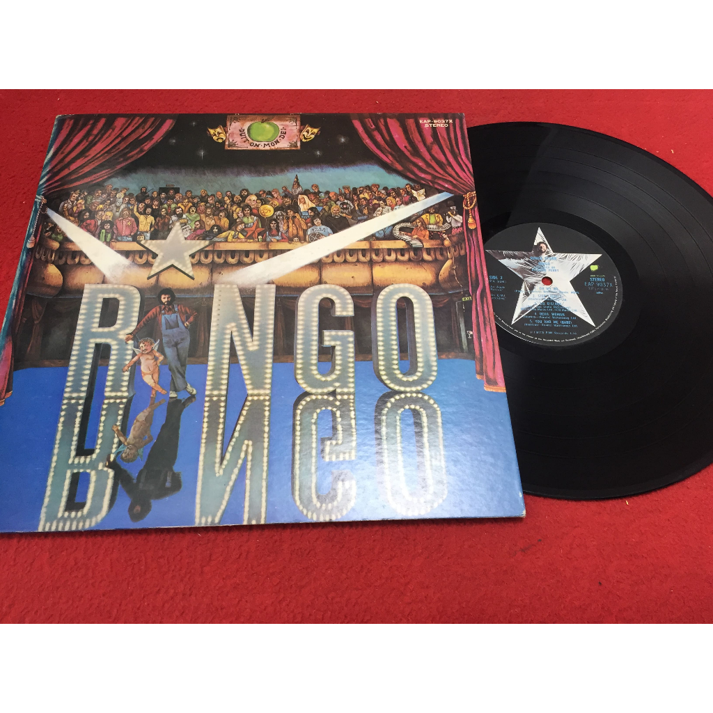 Ringo -  Ringo Starr ขนาด 12 นิ้ว LP ร้าน PinHaiMusic B106