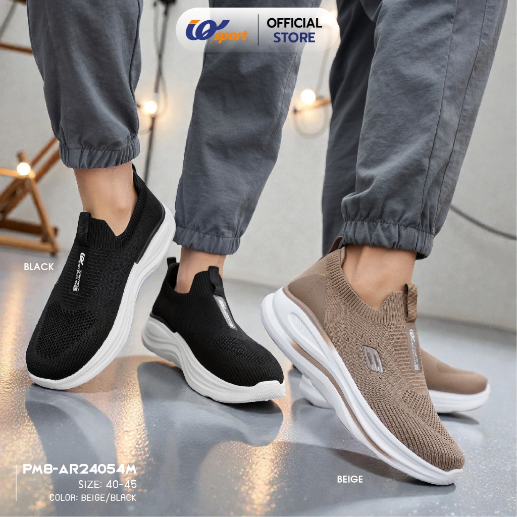 IQ SPORT รองเท้าผ้าใบผู้ชาย (Slip on)รหัส PM8-AR24054M