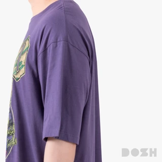 DOSH MEN'S OVERSIZED T-SHIRTS POWERPUFF GIRLS เสื้อยืดโอเวอร์ไซส์ DPGMT5012-VI (M-2XL)