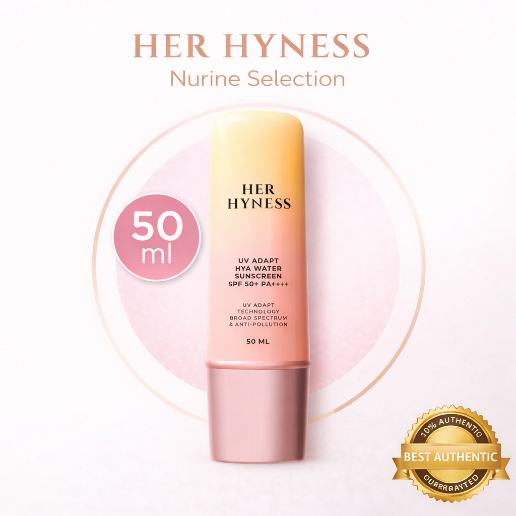 [30ml./50ml.] HER HYNESS UV ADAPT HYA WATER SUNSCREEN SPF50+ PA++++ ปกป้องผิวจากแสงแดดและมลภาวะ