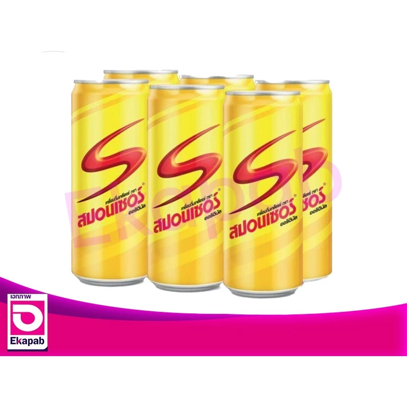 สปอนเซอร์ เครื่องดื่มเกลือแร่ รสออริจินัล 325 มล. แพ็ค 6 กระป๋อง