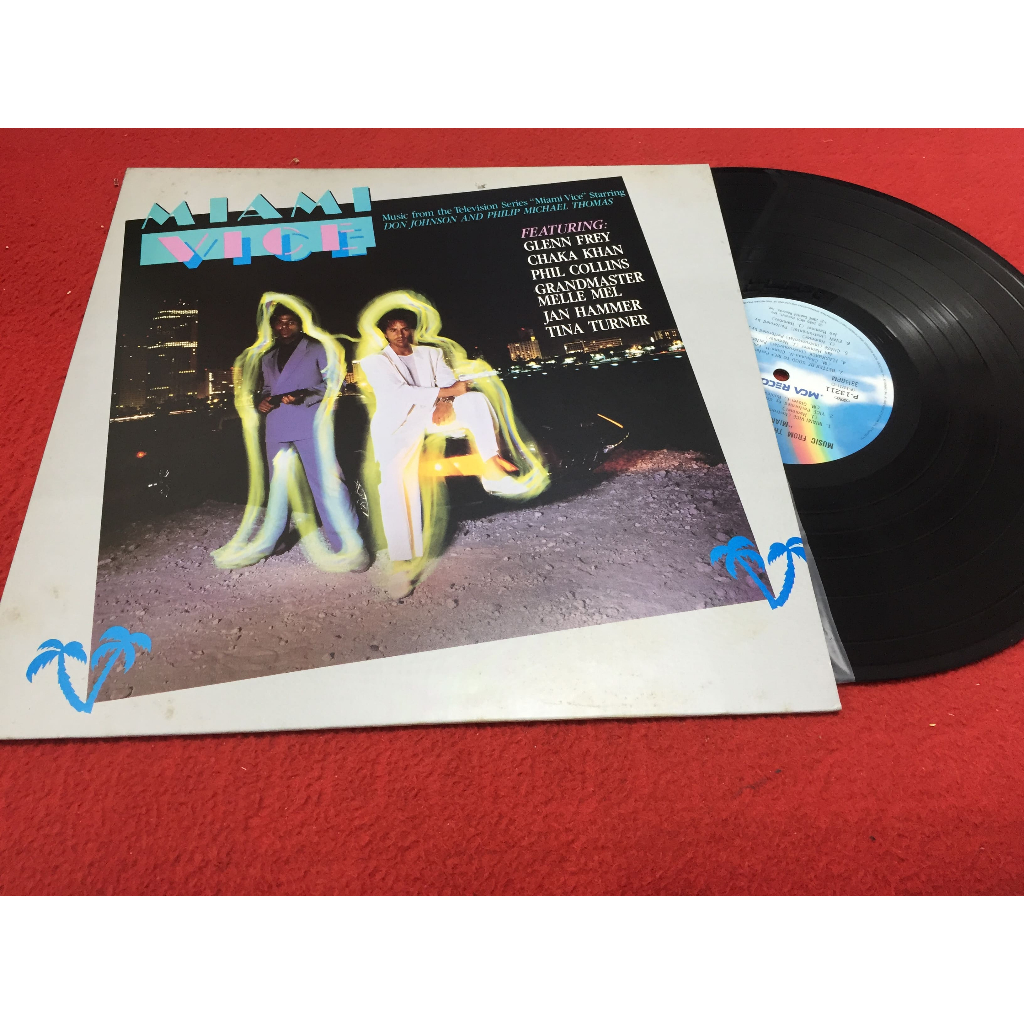 Miami Vice - Miami Vice ขนาด 12 นิ้ว LP ร้าน PinHaiMusic B106