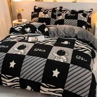 ชุดผ้าปูที่นอนครบเซ็ต6ชิ้น โทนสีเข็ต