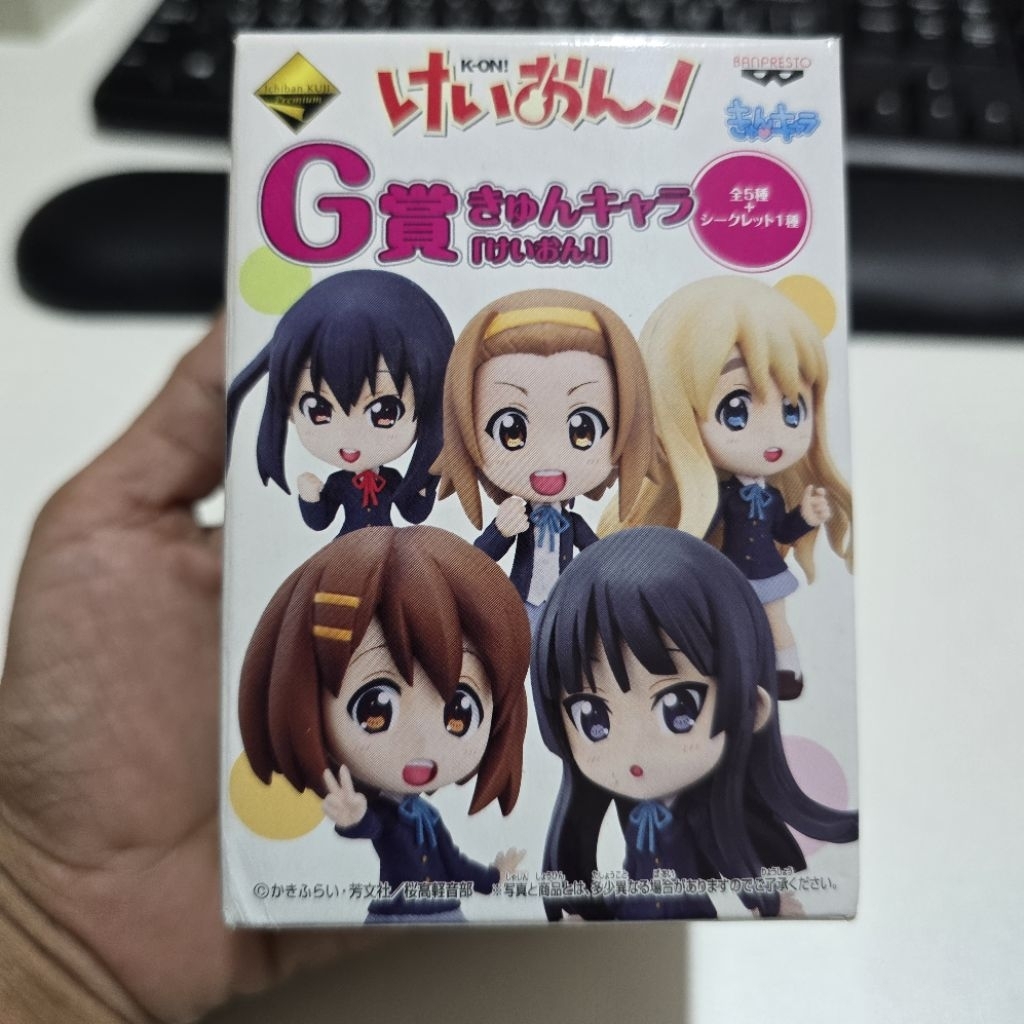 กล่องจุ่ม K-on ichiban kuji รางวัลG ราคา ถูกที่สุด ดีลบีเคเค