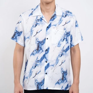 เสื้อเชิ้ตฮาวายรวมลาย ไซส์ M-3XL อก 38-52 นิ้ว ผ้าไหมอิตาลี ผ้านุ่มใส่สบาย (พร้อมส่ง)