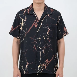 เสื้อเชิ้ตฮาวายรวมลาย ไซส์ M-3XL อก 38-52 นิ้ว ผ้าไหมอิตาลี ผ้านุ่มใส่สบาย (พร้อมส่ง)