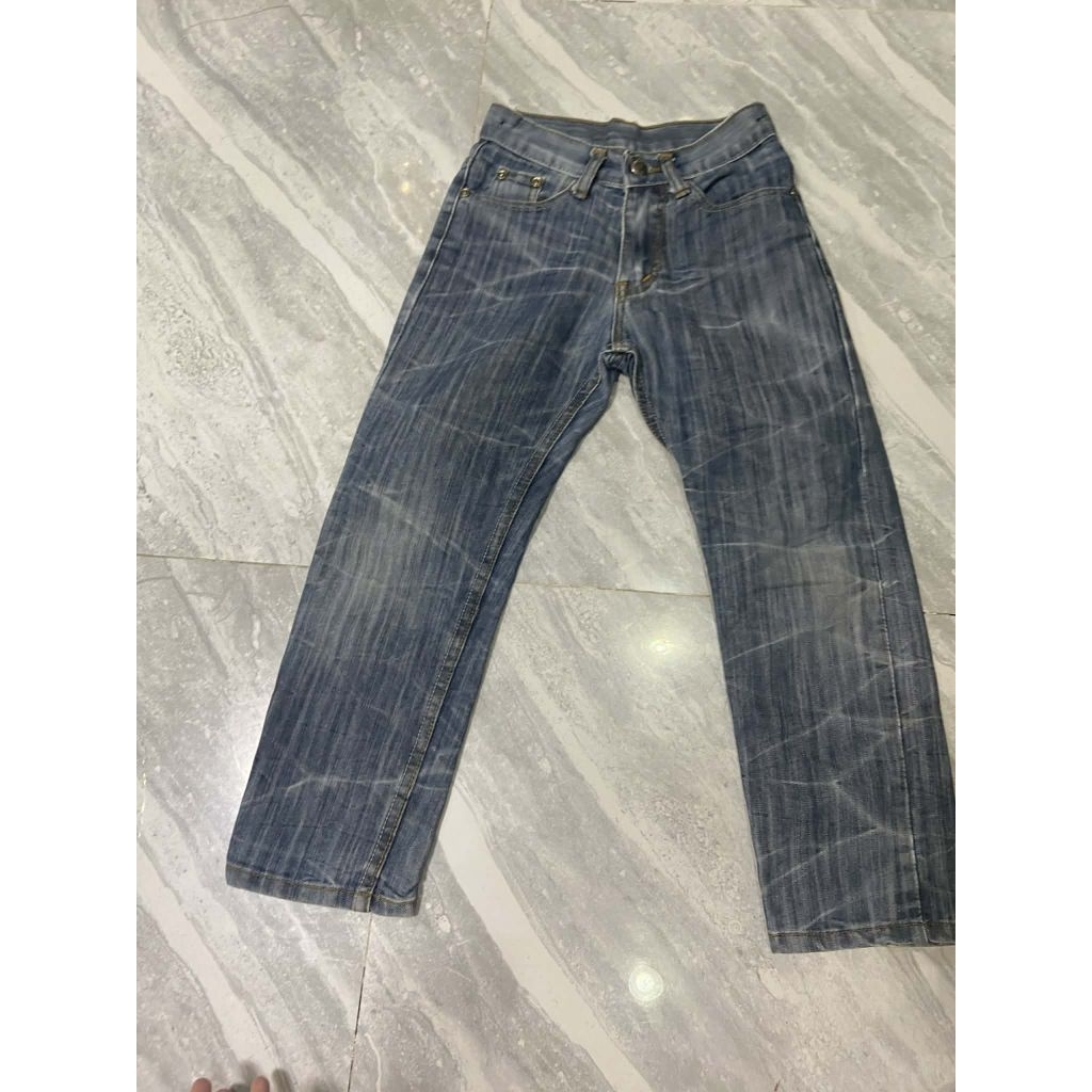 👽 กางเกงยีนส์ขายาว ลายการ์ตูนสุดฮิต (งานป้าย B-e-n-1-0) 🛸