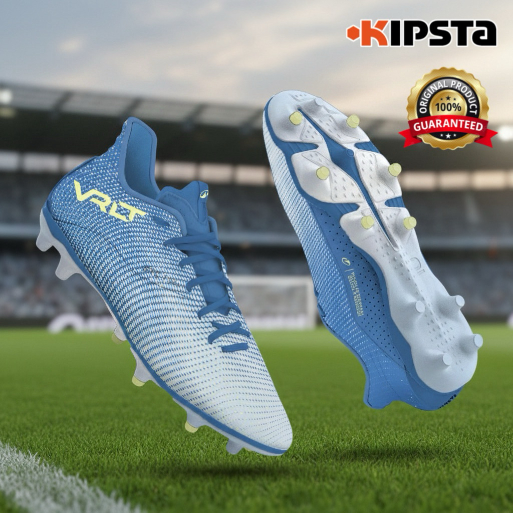 รองเท้าฟุตบอลพื้นรองเท้า FG สำหรับผู้ใหญ่ “มีไซส์ 39-45” รุ่น Viralto I (สีฟ้า) KIPSTA