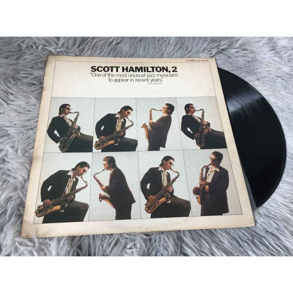 Scott Hamilton, 2 - Scott Hamilton ขนาด 12 นิ้ว LP G168