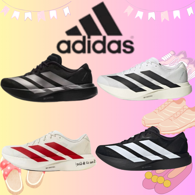 Adi Adizero Evo SL รองเท้ากีฬา รองเท้าวิ่ง สะดวกสบายและอ่อนนุ่ม（JH6206 JP7149 JR4888 JS1182）