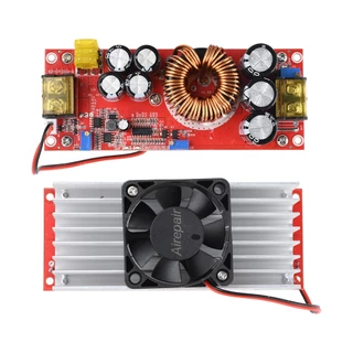 DC-DC Boost Converter 1800W โมดูลเพิ่มแรงดัน 8-60V ถึง 12-83V ปรับแรงดันได้ Power Module