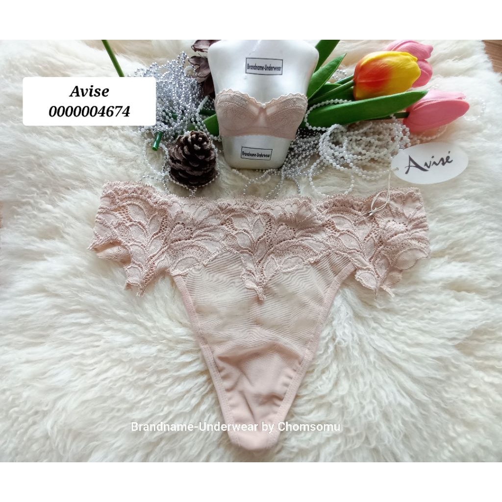 vise Size XS,S,M ชุดชั้นในแบรนด์เนม/กางเกงใน จีสตริง G-string 0000004674