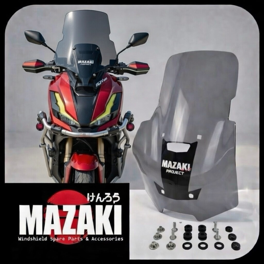 ชิวหน้า ADV350 ทรง SEA LION แบนด์MAZAKI