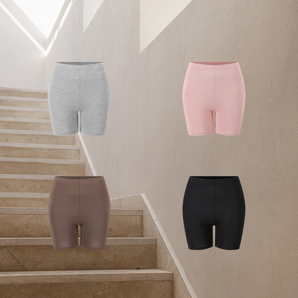 โปรโมชั่นส่งฟรี ส่งของทุกวัน | Klya | The Sunday Short กางเกงขาสั้นผู้หญิง ผ้าเรยอนสแปนเด็กซ์ นุ่ม บางเบา ใส่สบาย