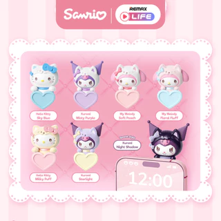 [ กล่องสุ่ม ] Sanrio Lying Bean รุ่น Guardian Meow Squad Series ที่เกาะโทรศัพท์มือถือ ซานริโอ้ ลิขสิทธิ์แท้