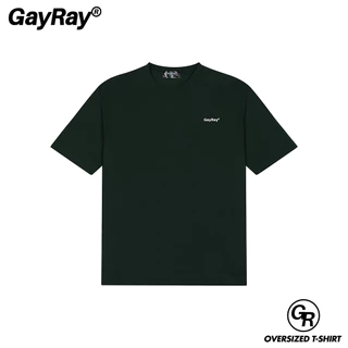 เสื้อโอเวอร์ไซส์ Cotton 100%{🫟New colour} GayRay เสื้อยืดโอเวอร์ไซส์ Oversize เสื้อยืดผู้ชาย ผู้หญิง สตรีทแฟชั่น