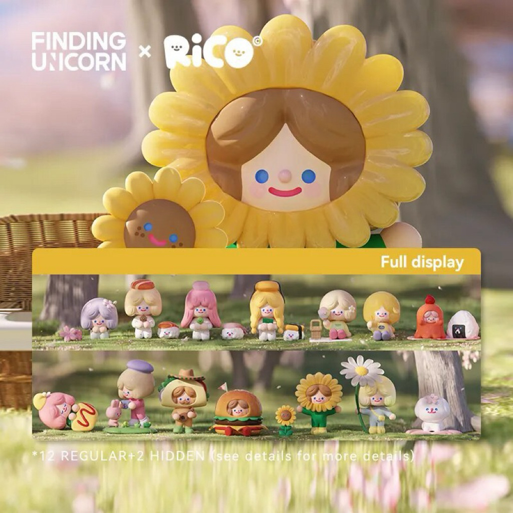 (🍋🍋‍🟩พร้อมส่งด่วนในไทย) แบบสุ่มโมเดล : Rico Happy Picnic Together