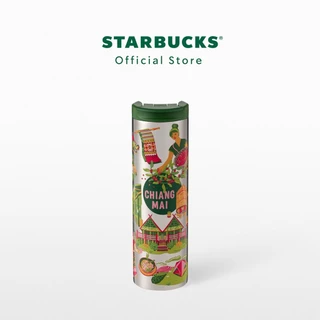 Starbucks Stainless Steel Chiang Mai Discovery Tumbler 16oz. ทัมเบลอร์สตาร์บัคส์สแตนเลสสตีล ขนาด 16ออนซ์ A11180107
