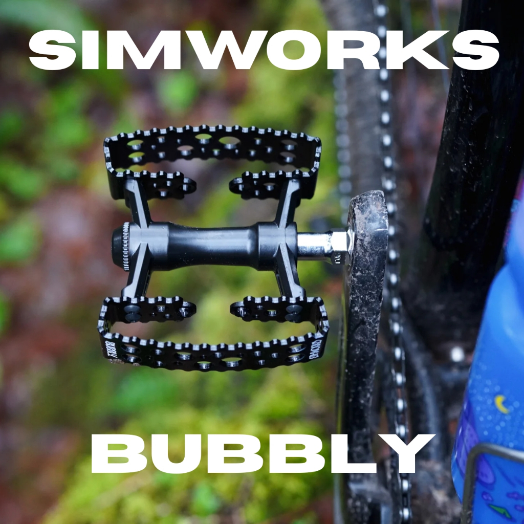 บันไดจักรยาน Simworks Bubbly by MKS พร้อมส่ง
