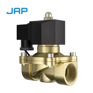 JAP 2Wโซลินอยด์วาล์วทองเหลือง ปกติปิดNC Solenoid Valve 2W-040-10 /2W-025-08 /2W-200-20 /2W250-25