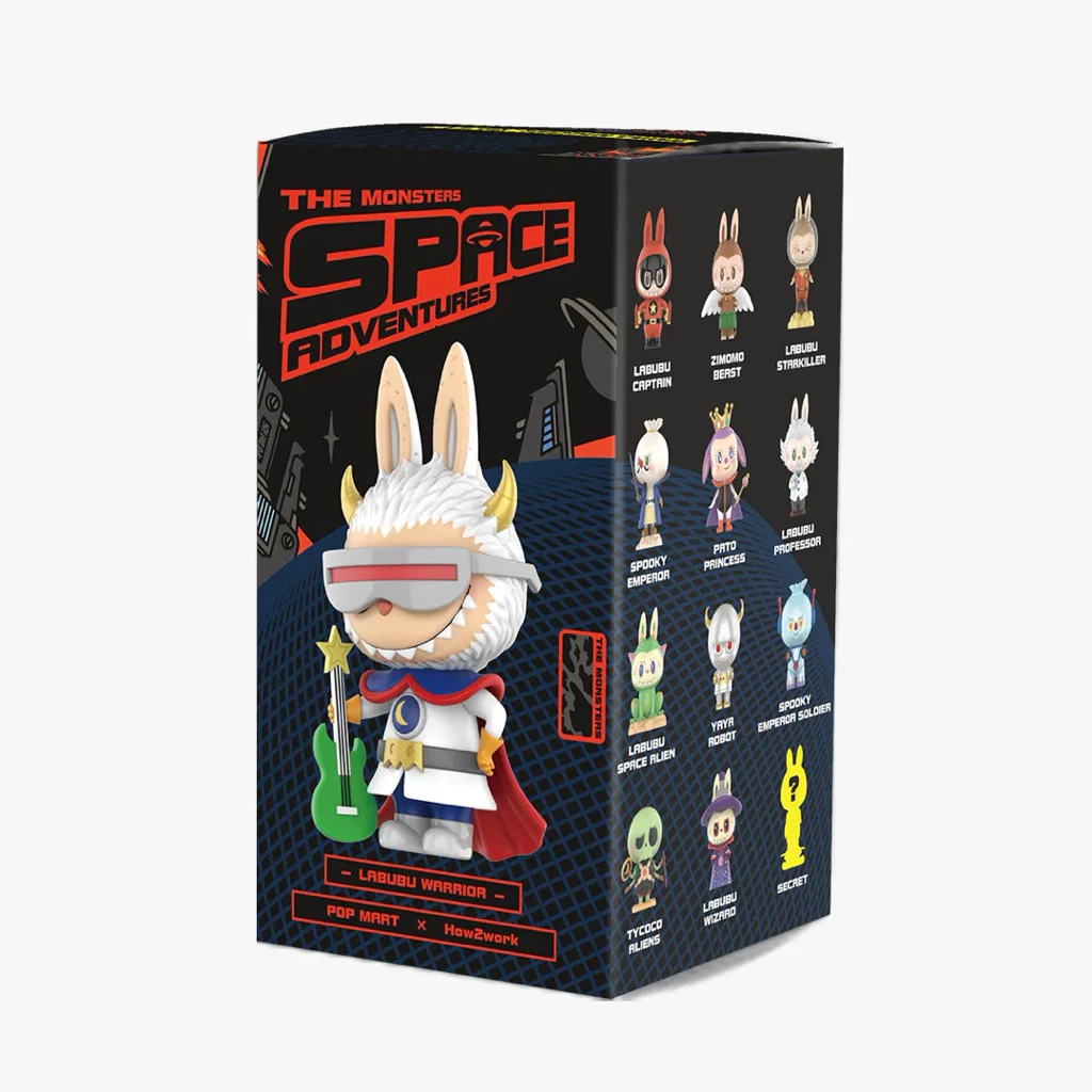 พร้อมส่ง แบบจุ่ม LABUBU The Monsters Space Adventures Series Blind box ไม่แกะกล่อง ของแท้