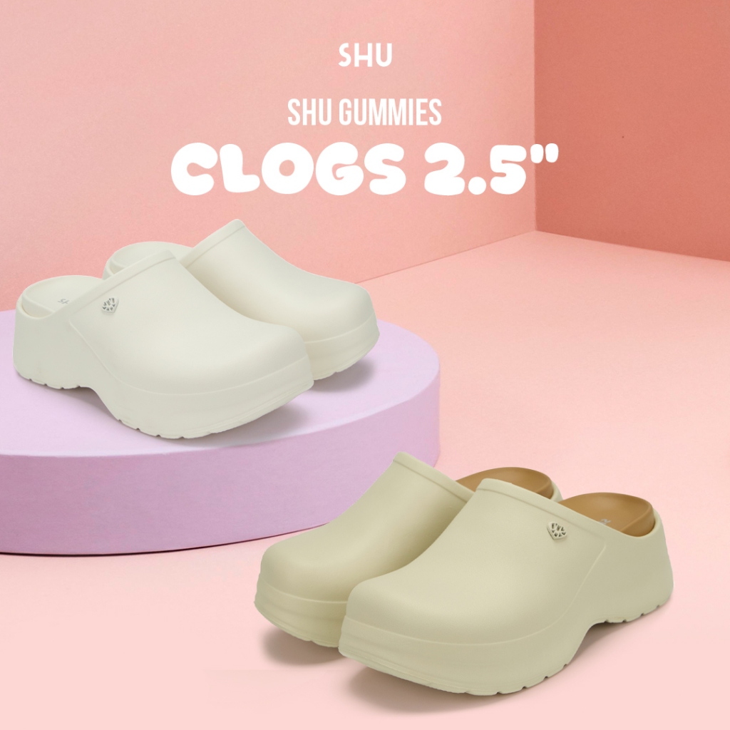 SHU GUMMIES CLOGS 2.5" รองเท้า