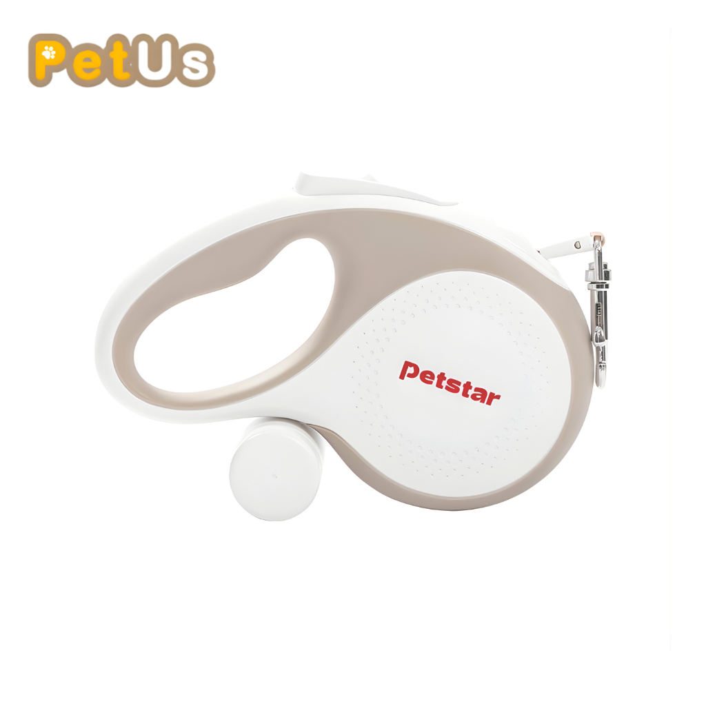 สายจูงสุนัข สายจูงสัตว์เลี้ยง สายจูงหมา พร้อมไฟ LED ไฟสว่าง 3 เมตร ใช้งานได้ยาวนาน แข็งแรง สายยาว 3 เมตร และ 5 เมตร