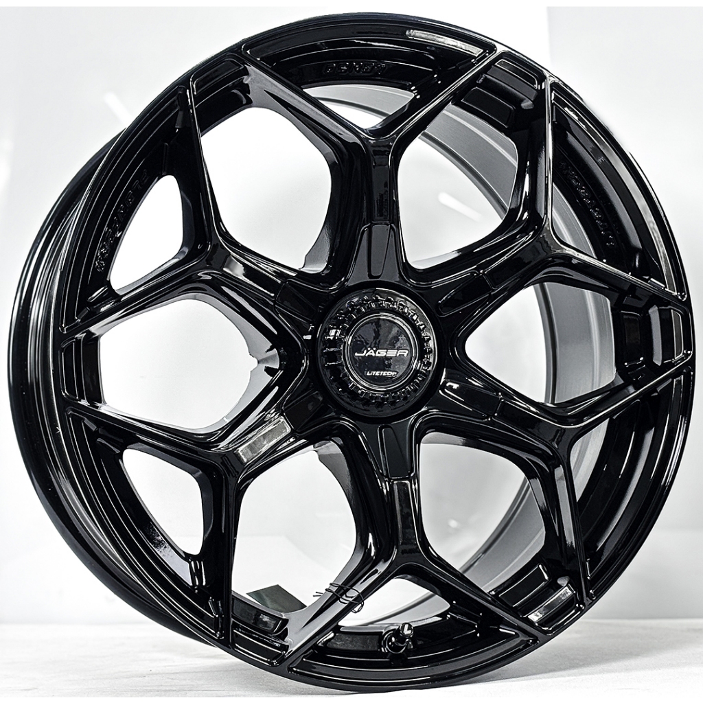 ล้อแม็กซ์ Lenso Vamos6 VT6 LITETECH+ ขอบ18นิ้ว 6รู130 สีดำเงา กว้าง8.5นิ้ว Offset40 [22915]