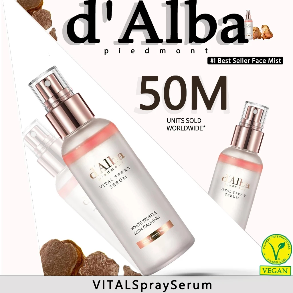 d'Alba White Truffle Vital Spray Serum 100ml（d alba Vital Spray Serum） ดัลบา ไวท์ ทรัฟเฟิล ไวทัล สเป