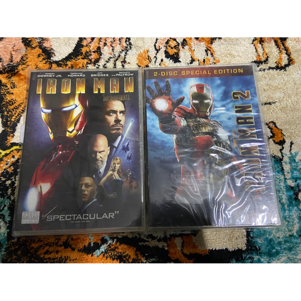 DVD หนัง IRON MAN 1-2 มือ2แผ่นแท้ภาคไทย 131